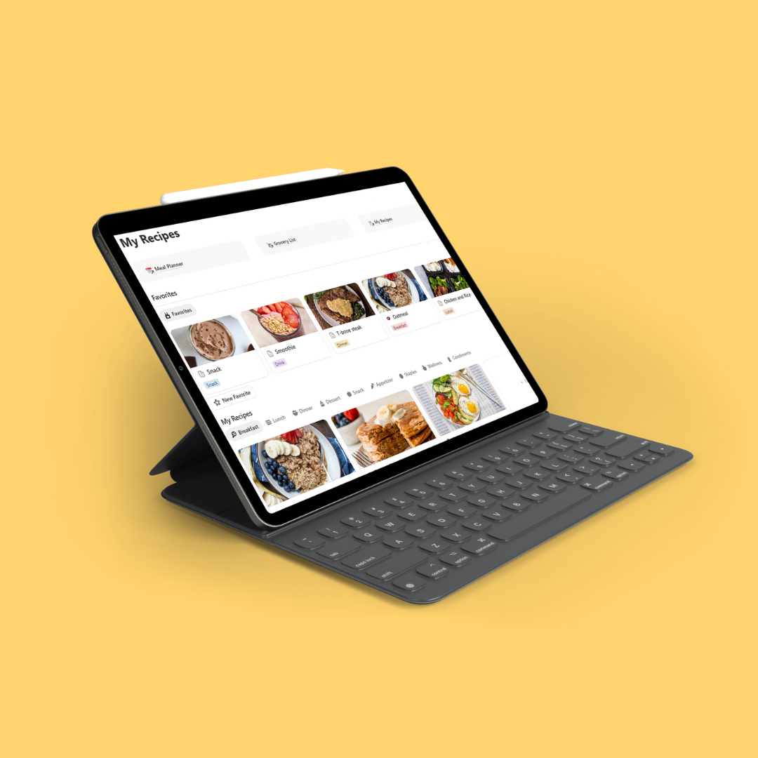 Meal Mastery (Notion meal planner)